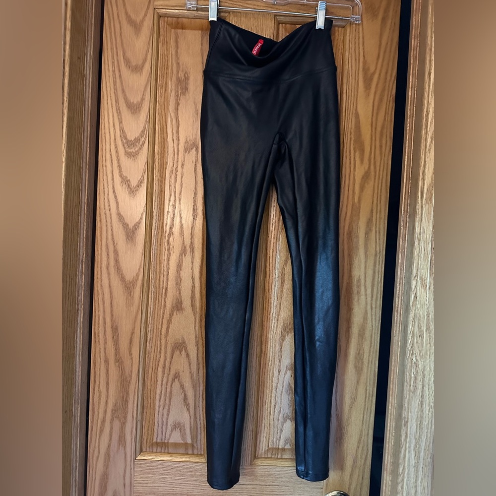 Spanx Faux Leather Leggings